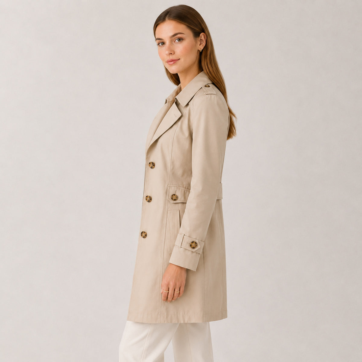Women's Lightweight Trench Coat