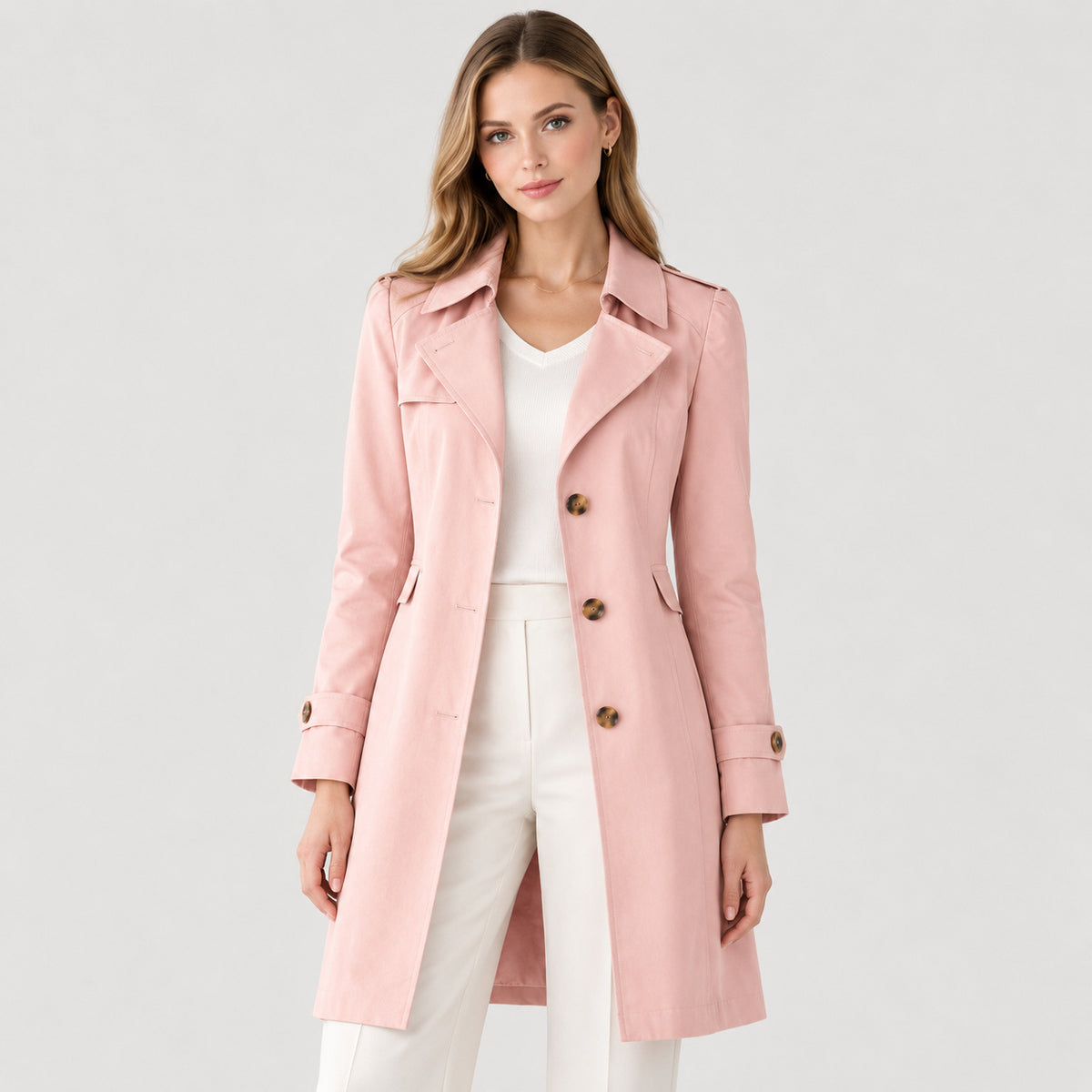 Women's Lightweight Trench Coat
