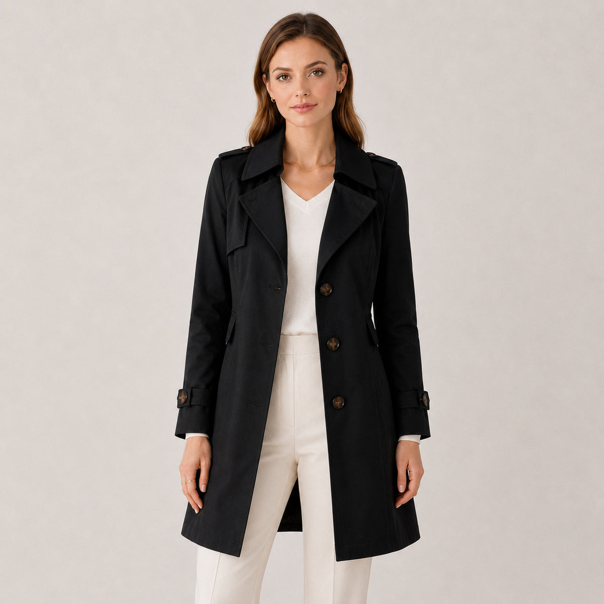 Women's Lightweight Trench Coat