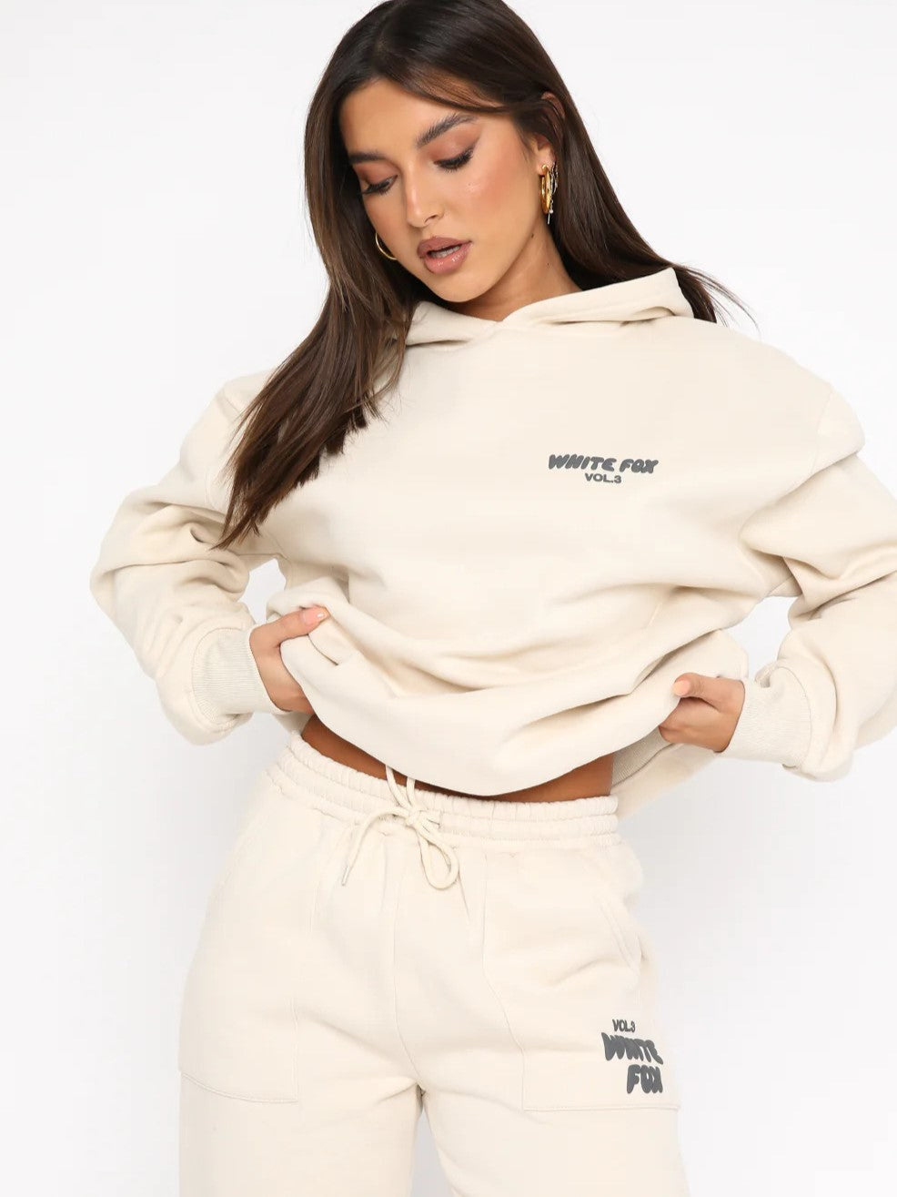 Women's Logo Hoodie and Jogger Set