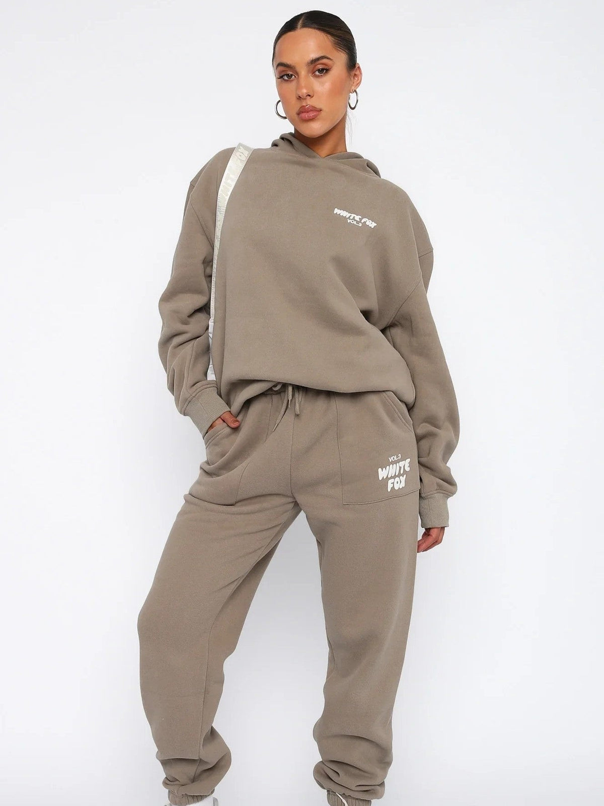 Women's Logo Hoodie and Jogger Set