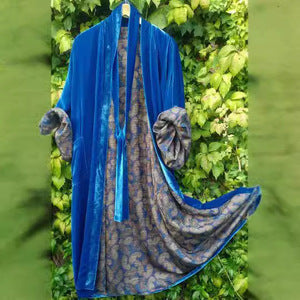 Women's Longline Floral Kimono Cardigan