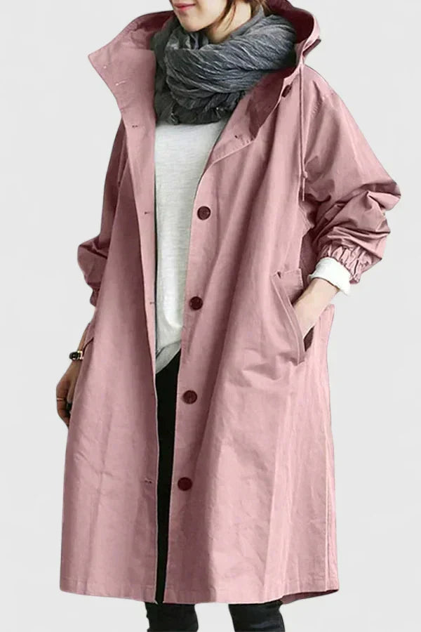 Women's Oversized Hooded Rains Raincoat