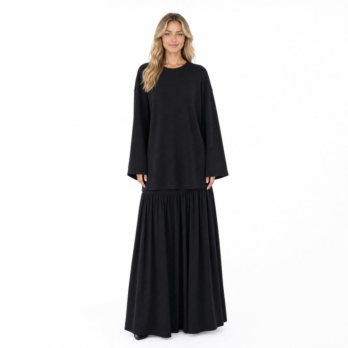 Women's Oversized Maxi Co Ord Two Piece Set