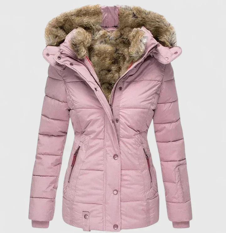 Women's Plain Quilted Coat