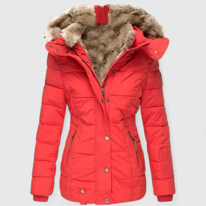 Women's Plain Quilted Coat