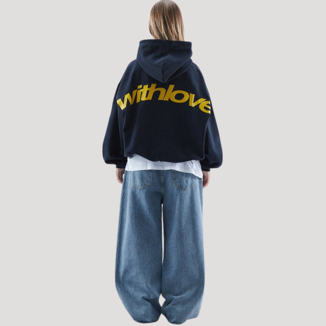 Women's Relaxed Drawstring Oversized Hoodie