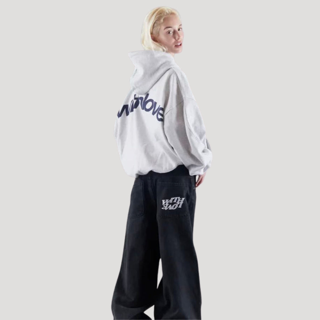 Women's Relaxed Drawstring Oversized Hoodie