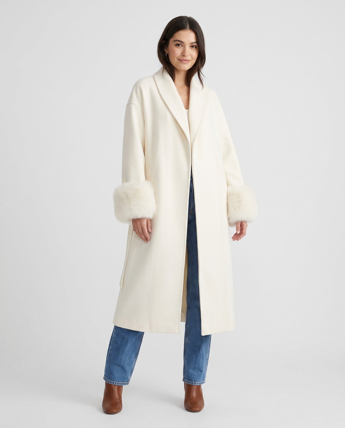 Women's Relaxed Midi Winter Coat
