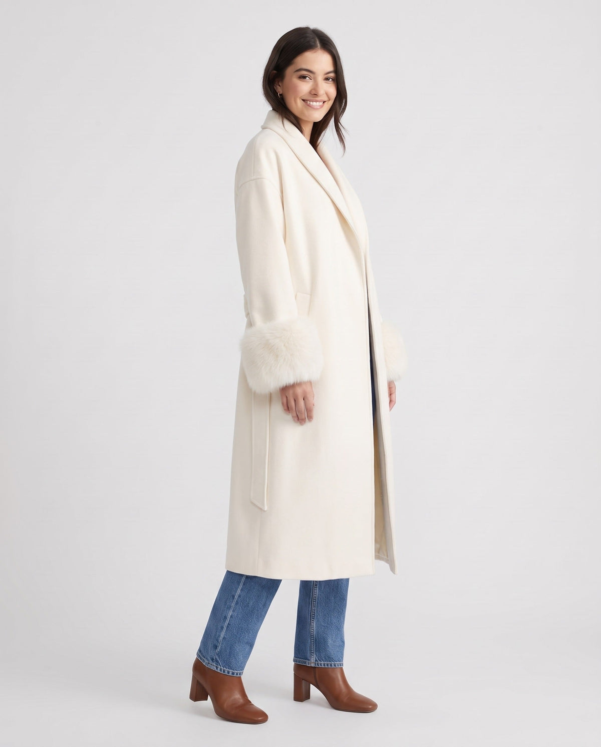 Women's Relaxed Midi Winter Coat
