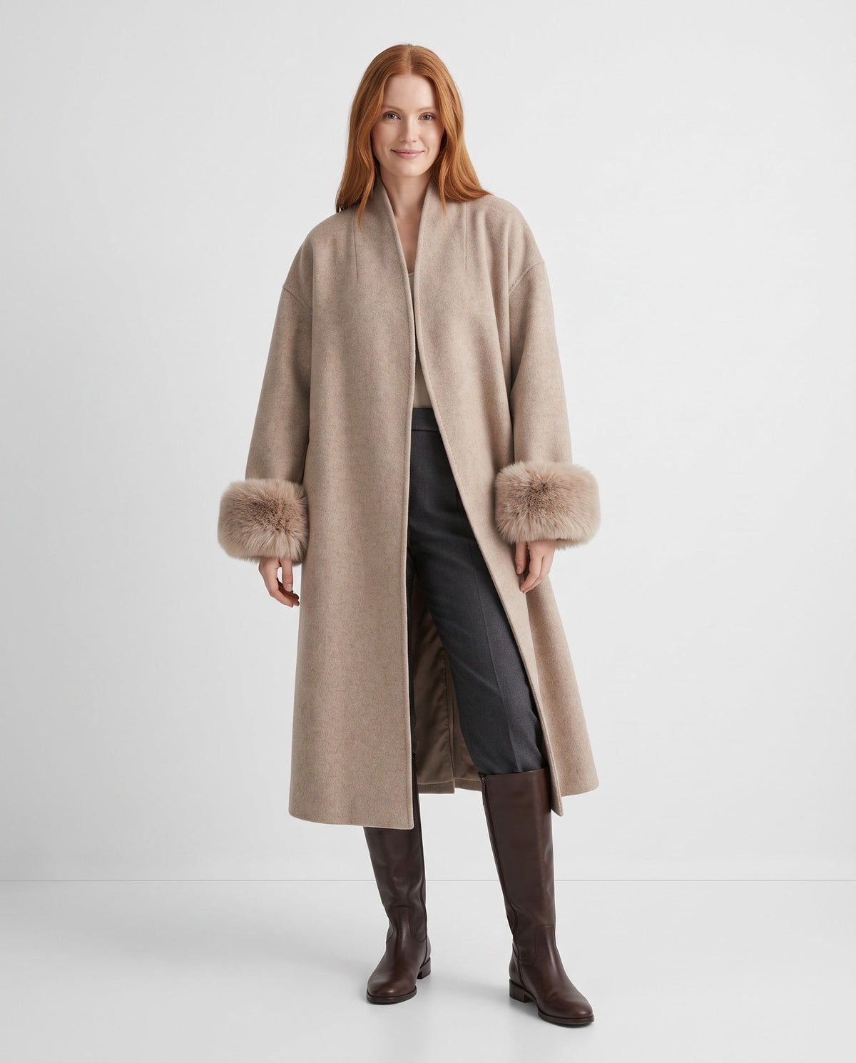Women's Relaxed Midi Winter Coat