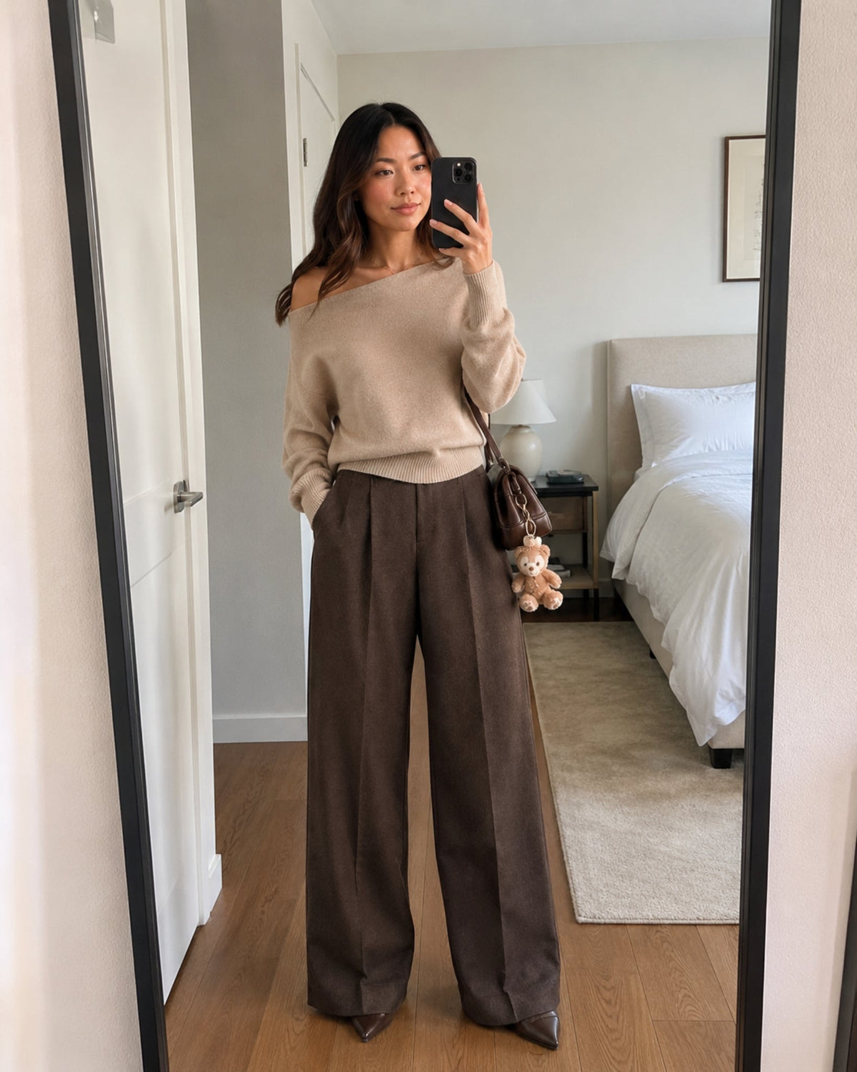 Women's Relaxed Off The Shoulder Jumper
