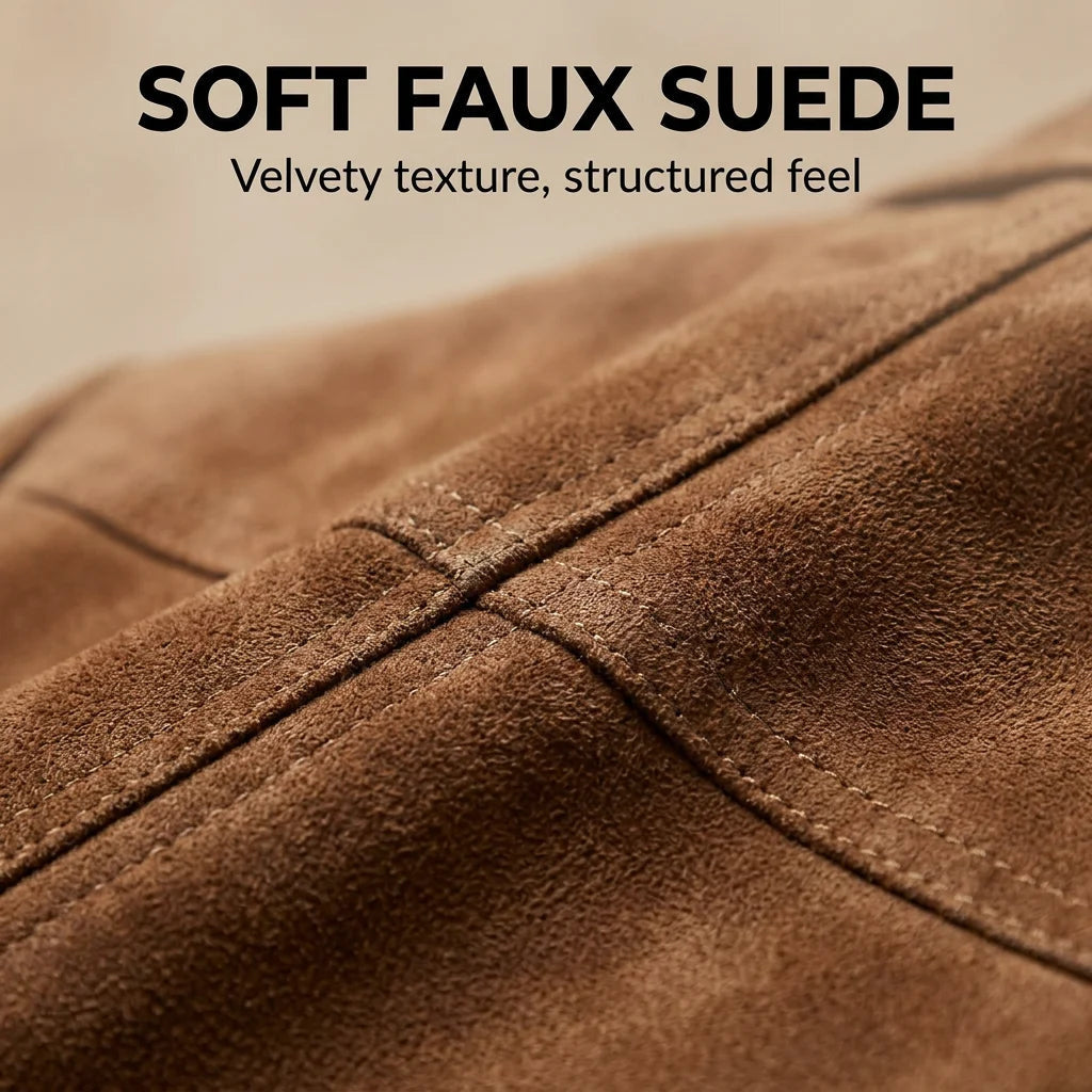 Women's Relaxed Suede Blazer