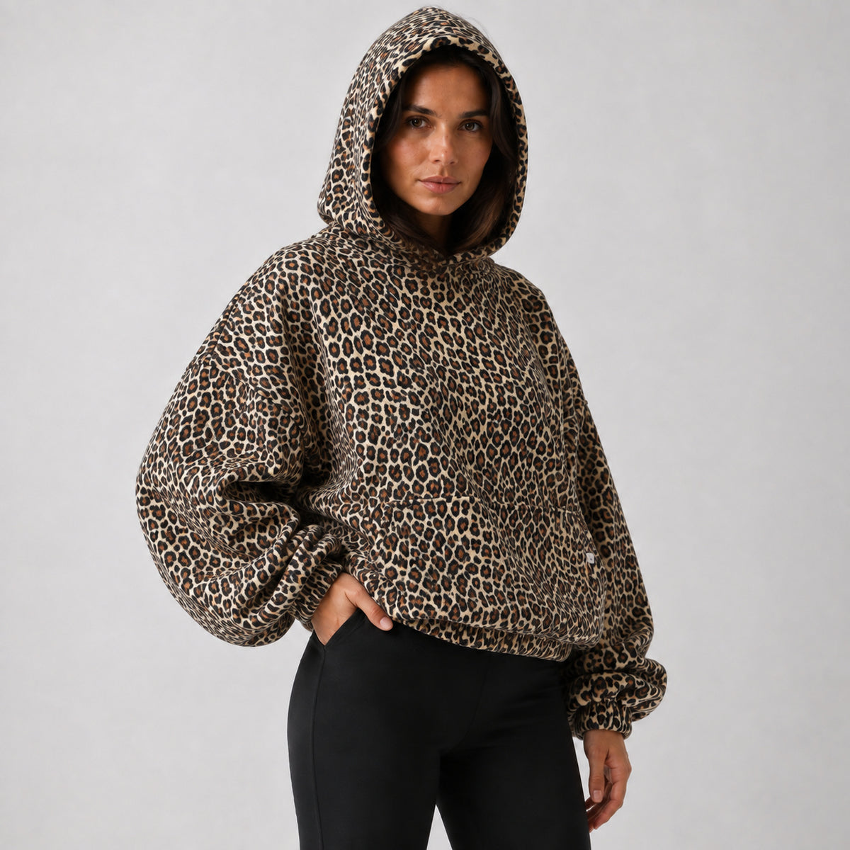 Women's Relaxed Zip-Up Hoodie