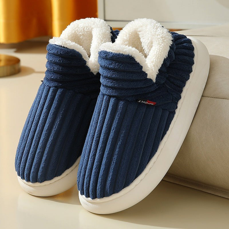 Women's Ribbed Corduroy Slippers
