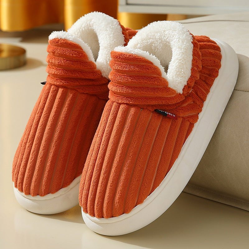 Women's Ribbed Corduroy Slippers