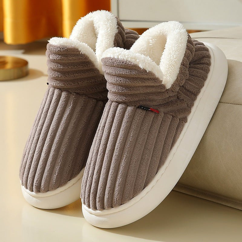 Women's Ribbed Corduroy Slippers