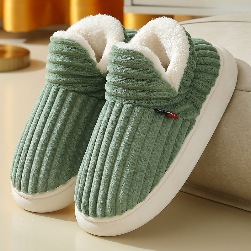 Women's Ribbed Corduroy Slippers