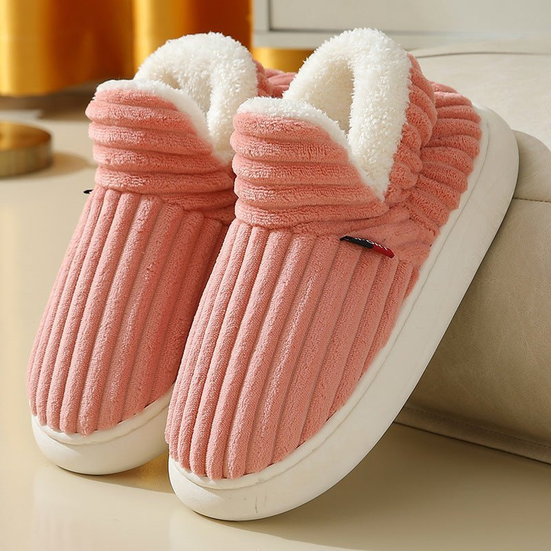 Women's Ribbed Corduroy Slippers