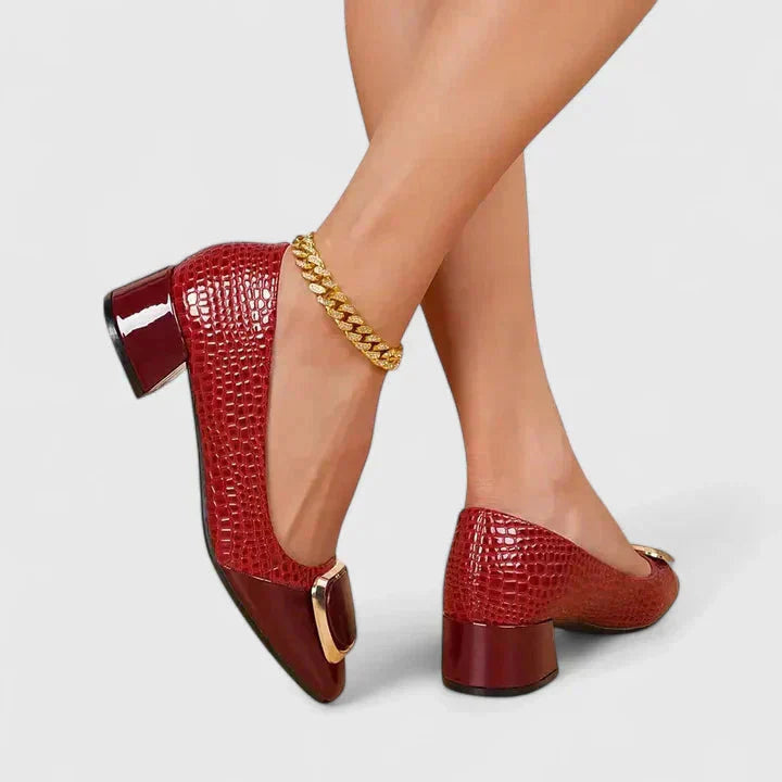 Women's Slip On Block Heel Orthopedic Loafers