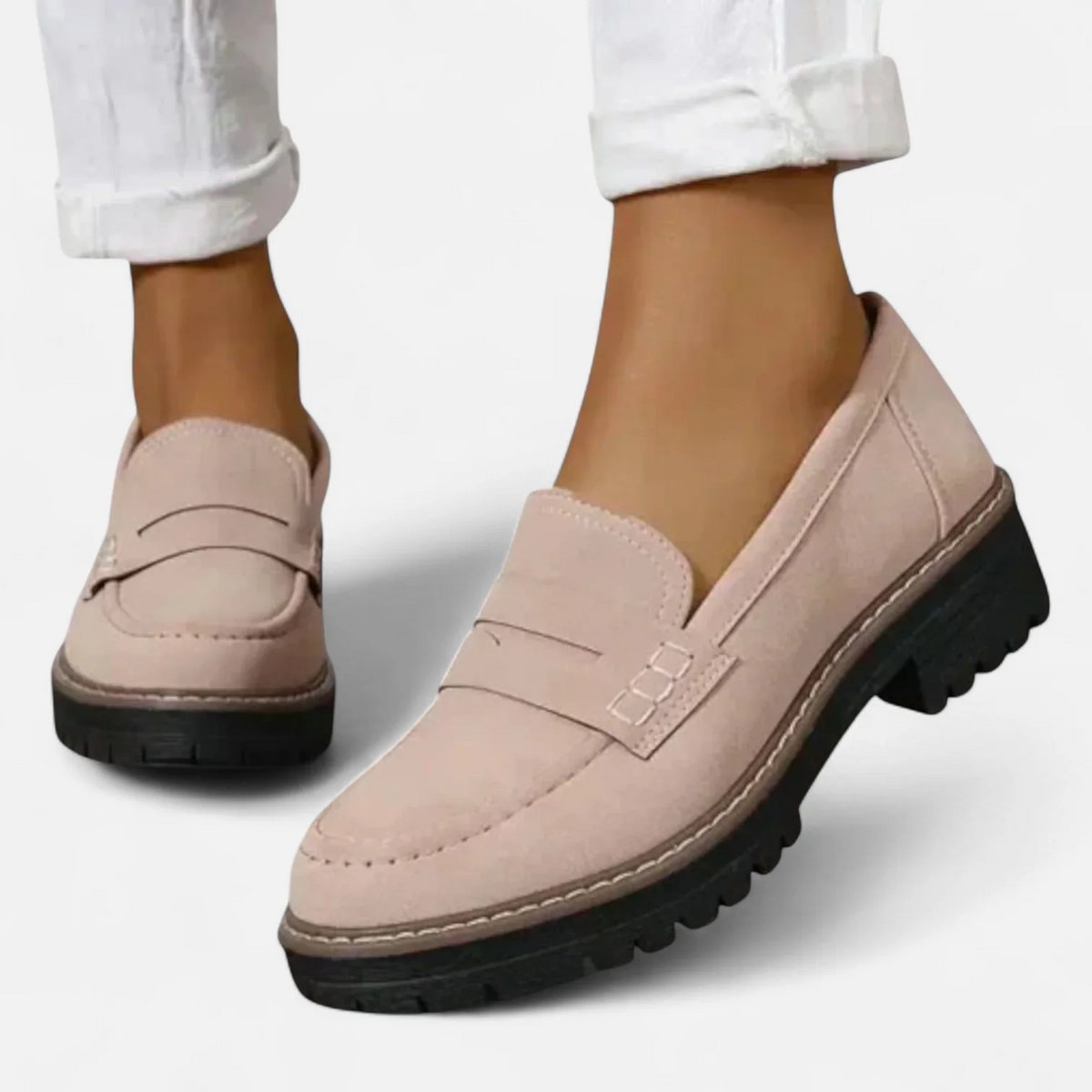 Women's Slip On Flats Orthopedic Loafers