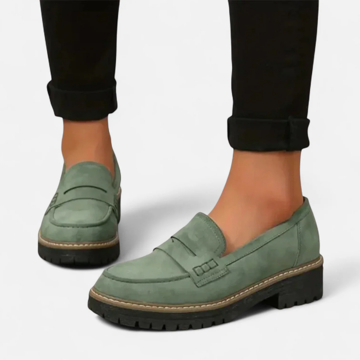 Women's Slip On Flats Orthopedic Loafers