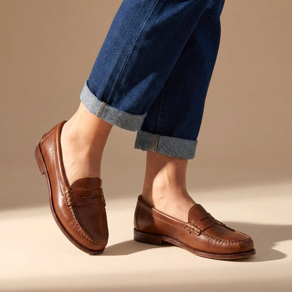 Women's Slip On Penny Loafers