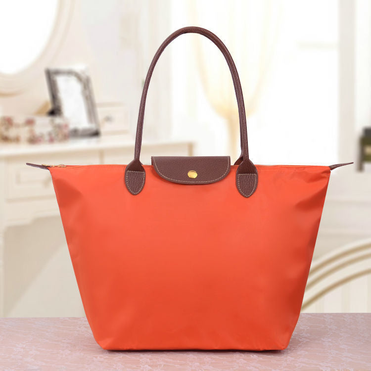 Women's Structured Nylon Tote Bag