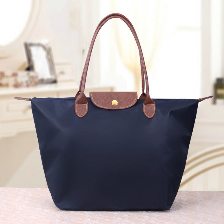 Women's Structured Nylon Tote Bag
