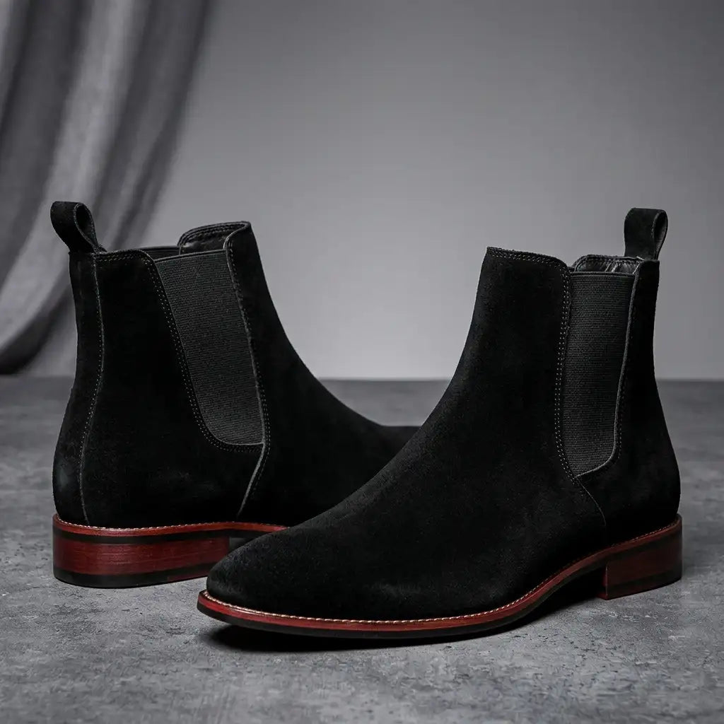 Women's Suede Chelsea Boots