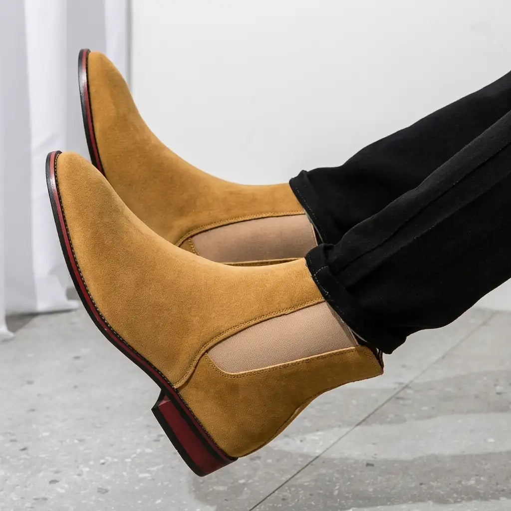 Women's Suede Chelsea Boots