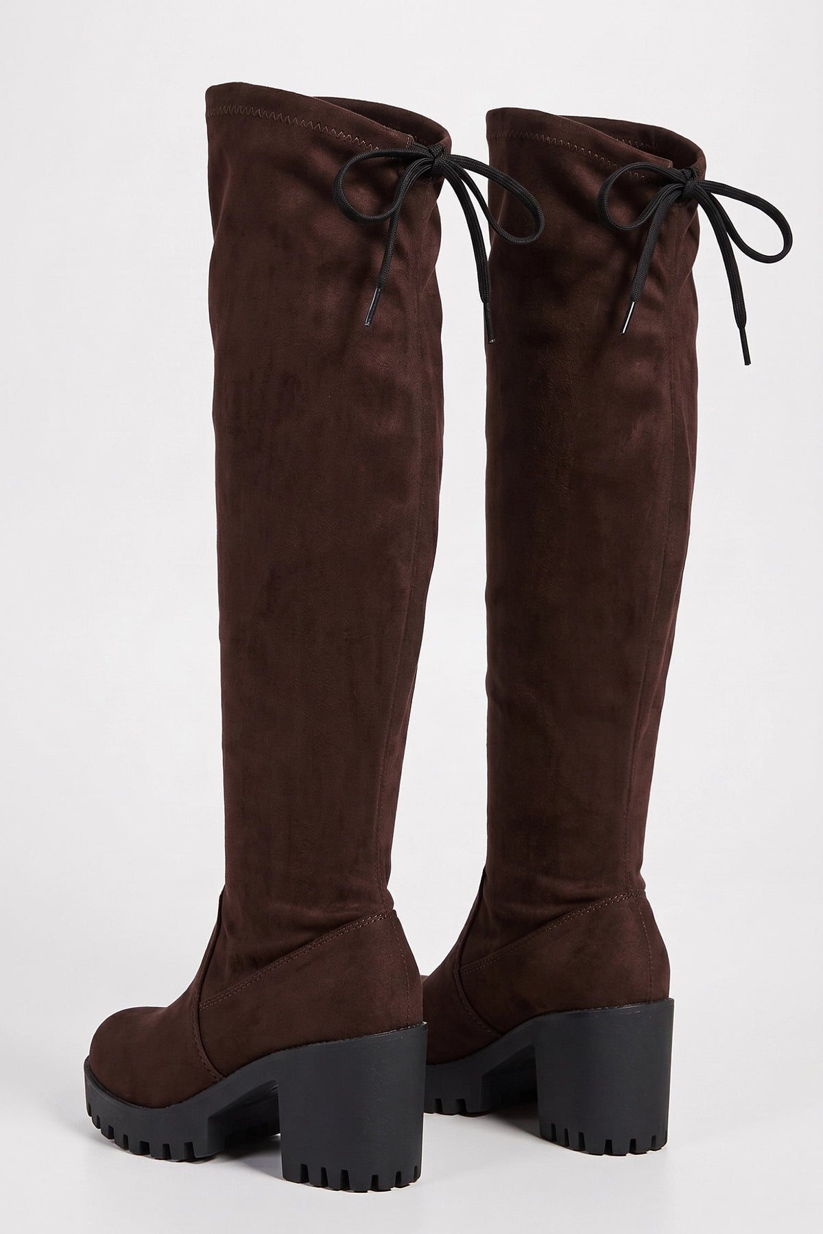 Women's Suede Knee High Boots