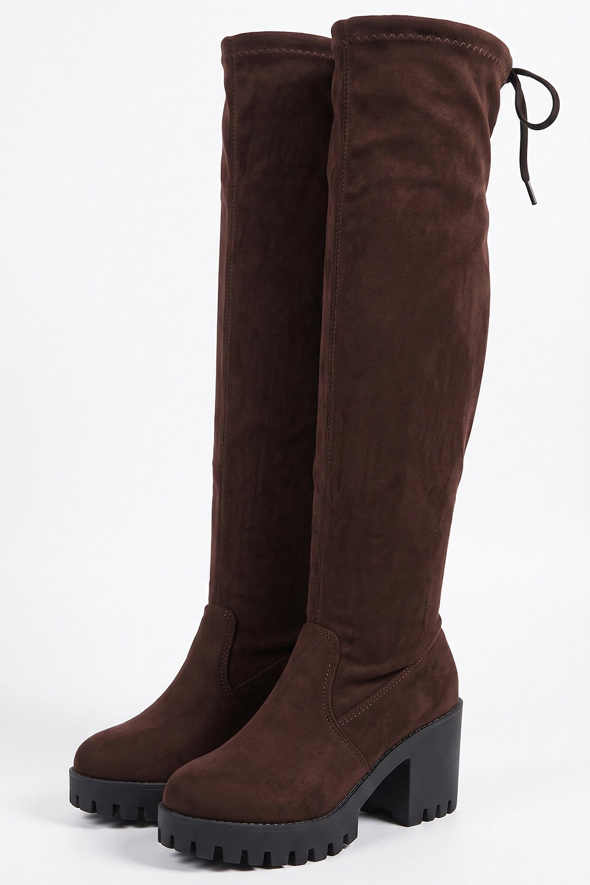 Women's Suede Knee High Boots