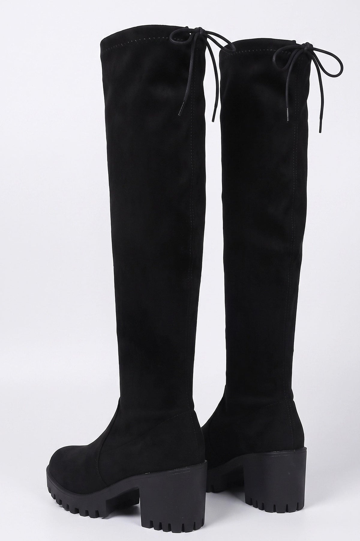 Women's Suede Knee High Boots