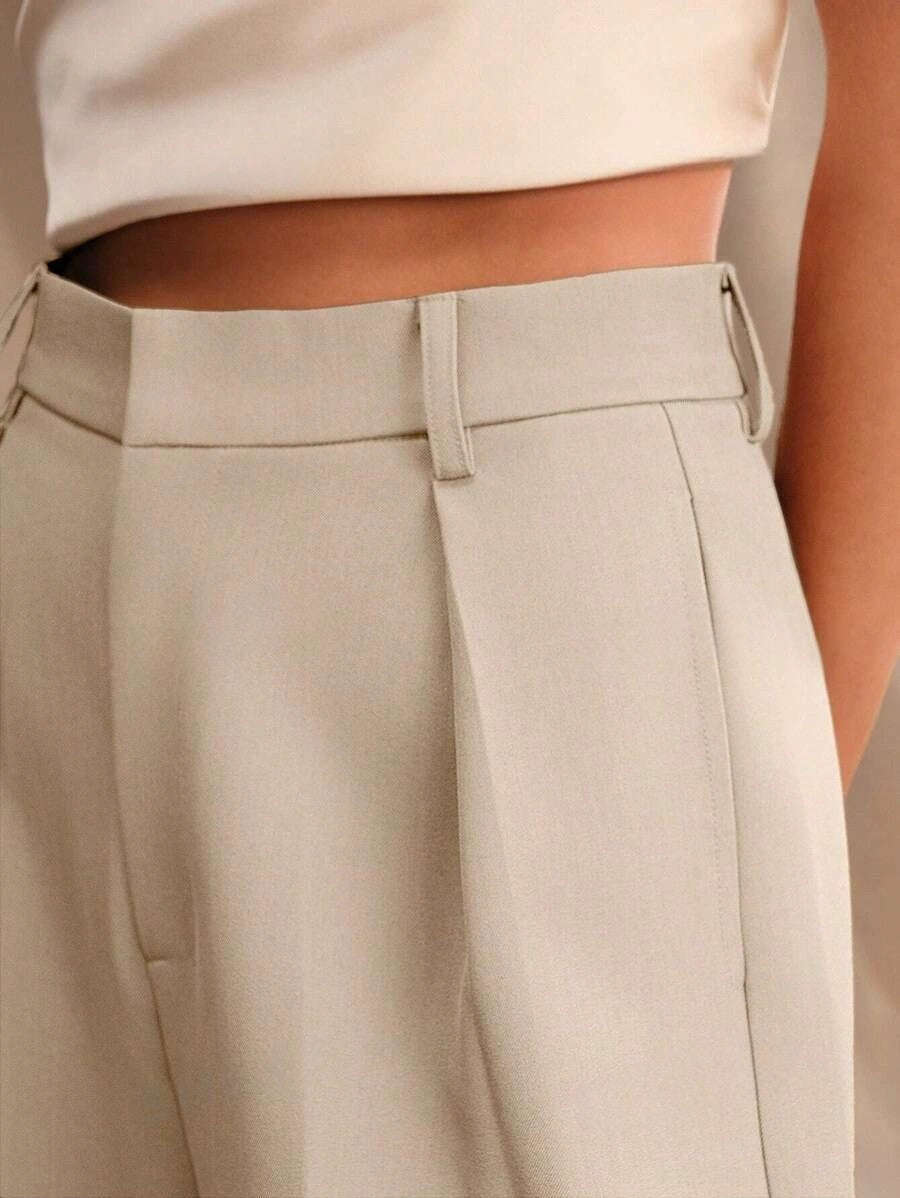 Women's Tailored Wide Leg Trousers