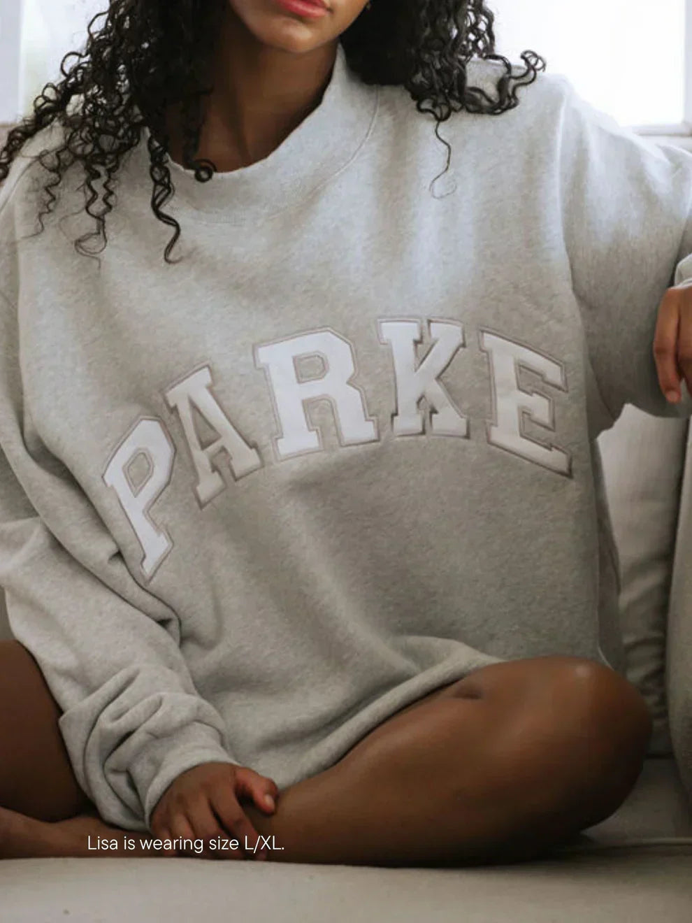 Women's Varsity Graphic Oversized Hoodie