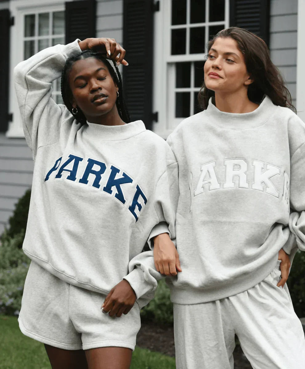 Women's Varsity Graphic Oversized Hoodie
