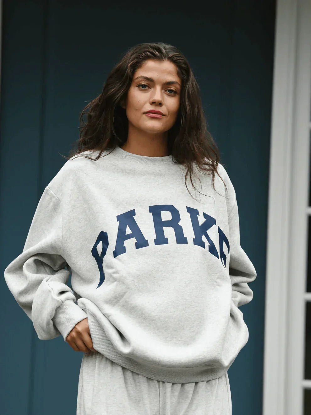 Women's Varsity Graphic Oversized Hoodie