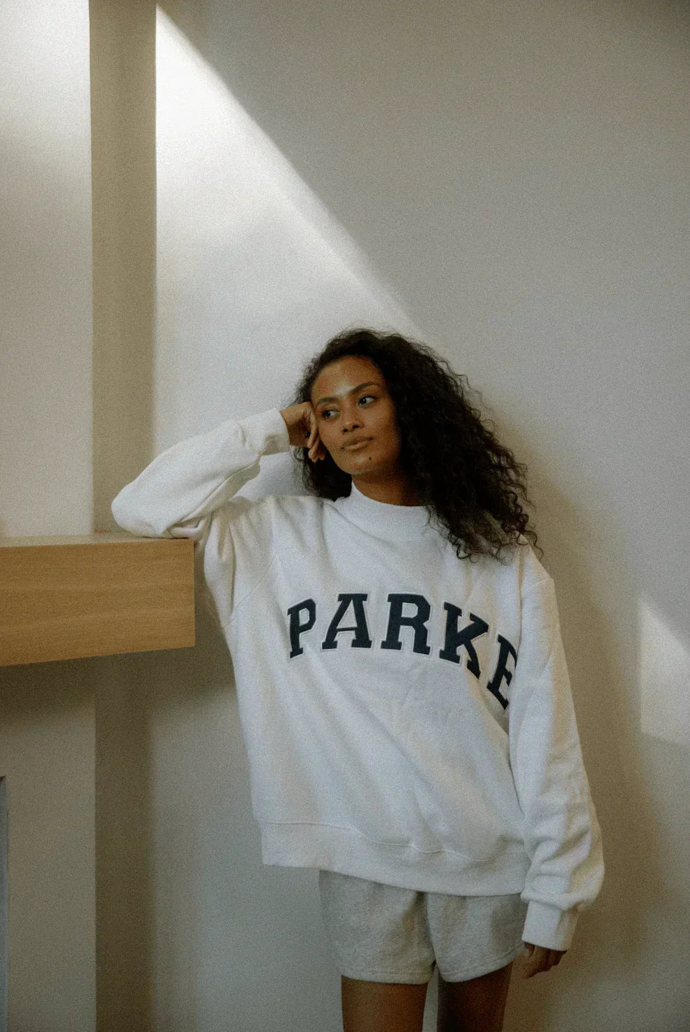 Women's Varsity Graphic Oversized Hoodie