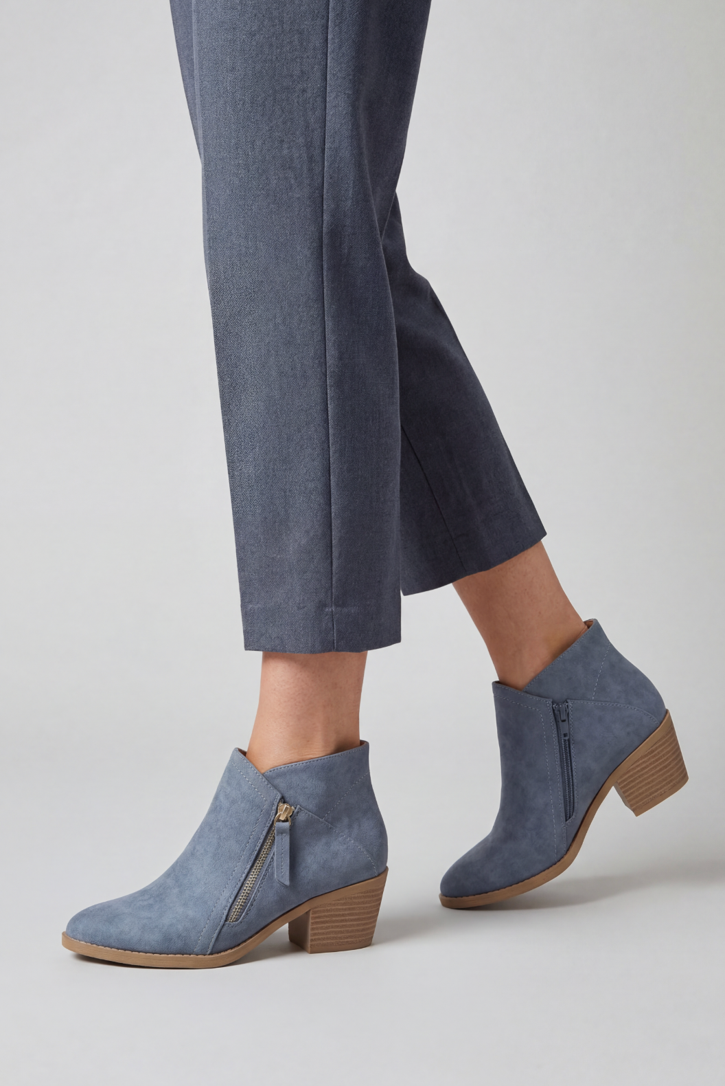 Women's Zip-Up Ankle Boots