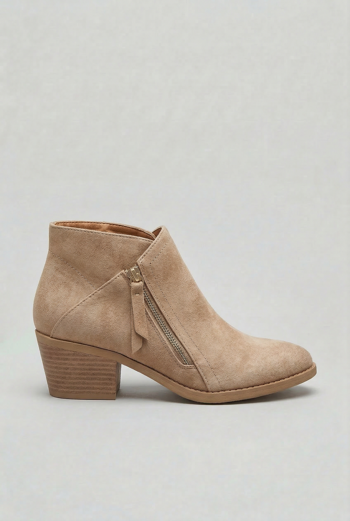 Women's Zip-Up Ankle Boots