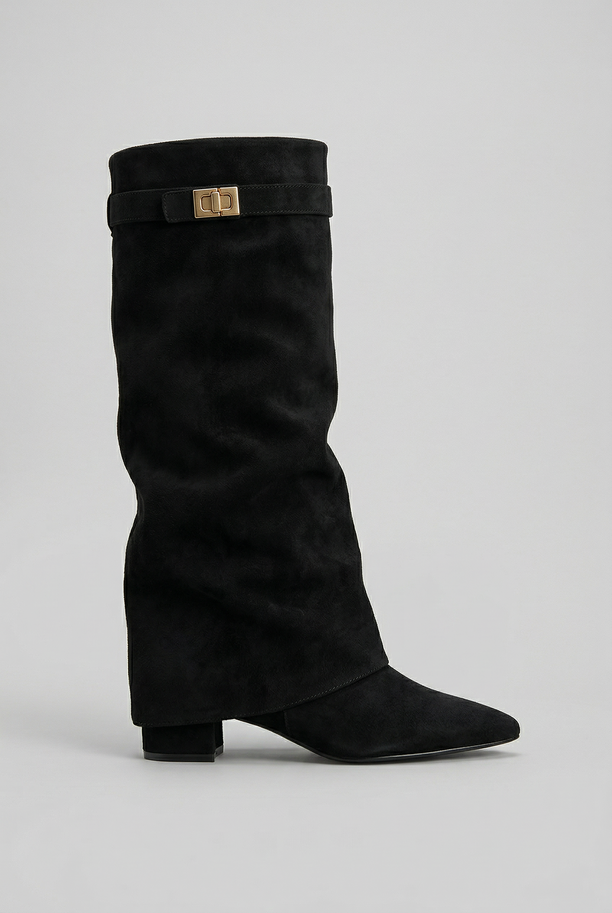 Women's Zip-Up Foldover Boots