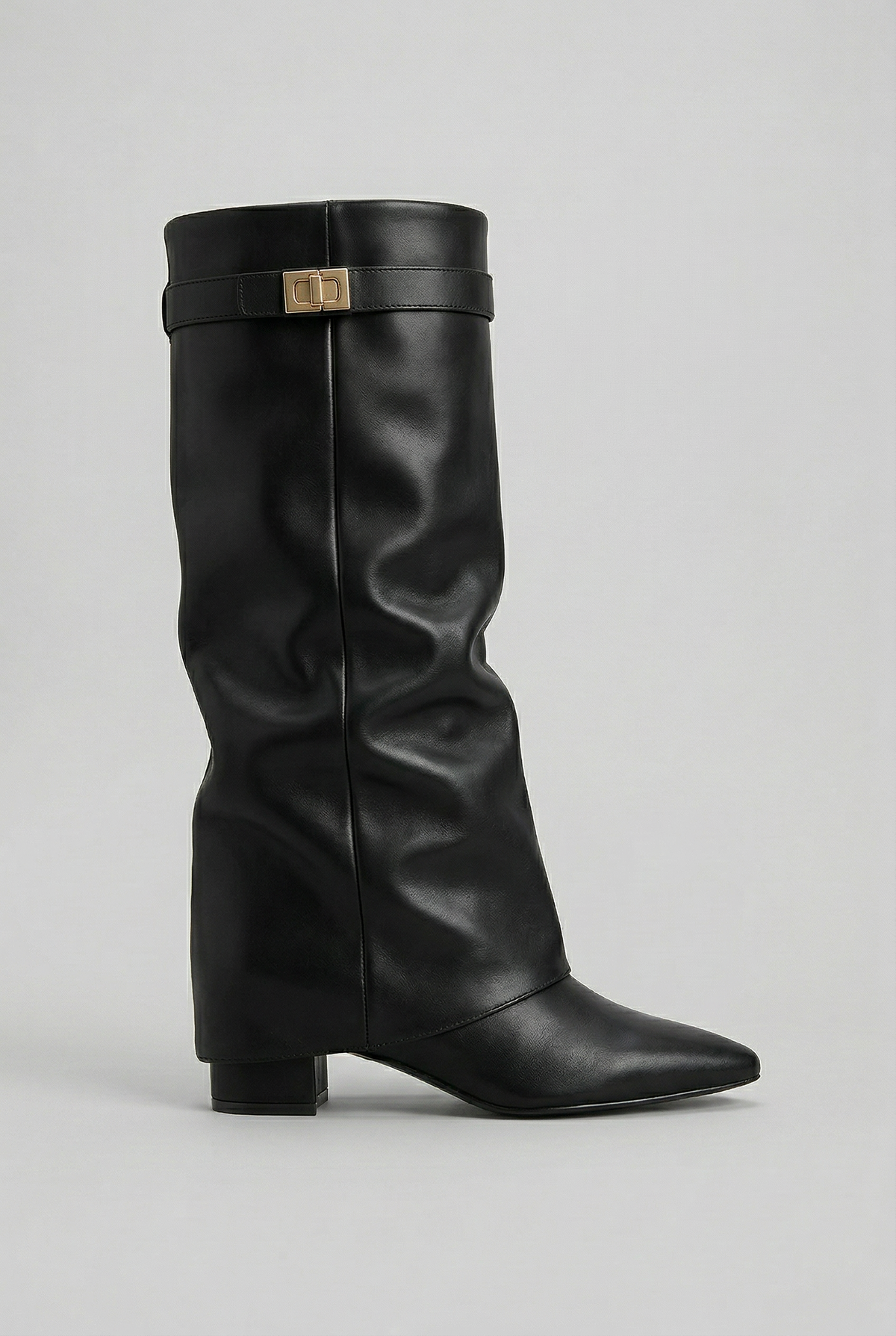 Women's Zip-Up Foldover Boots