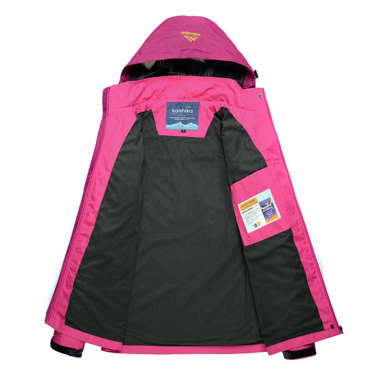 Women's Zip-Up Hooded Jacket