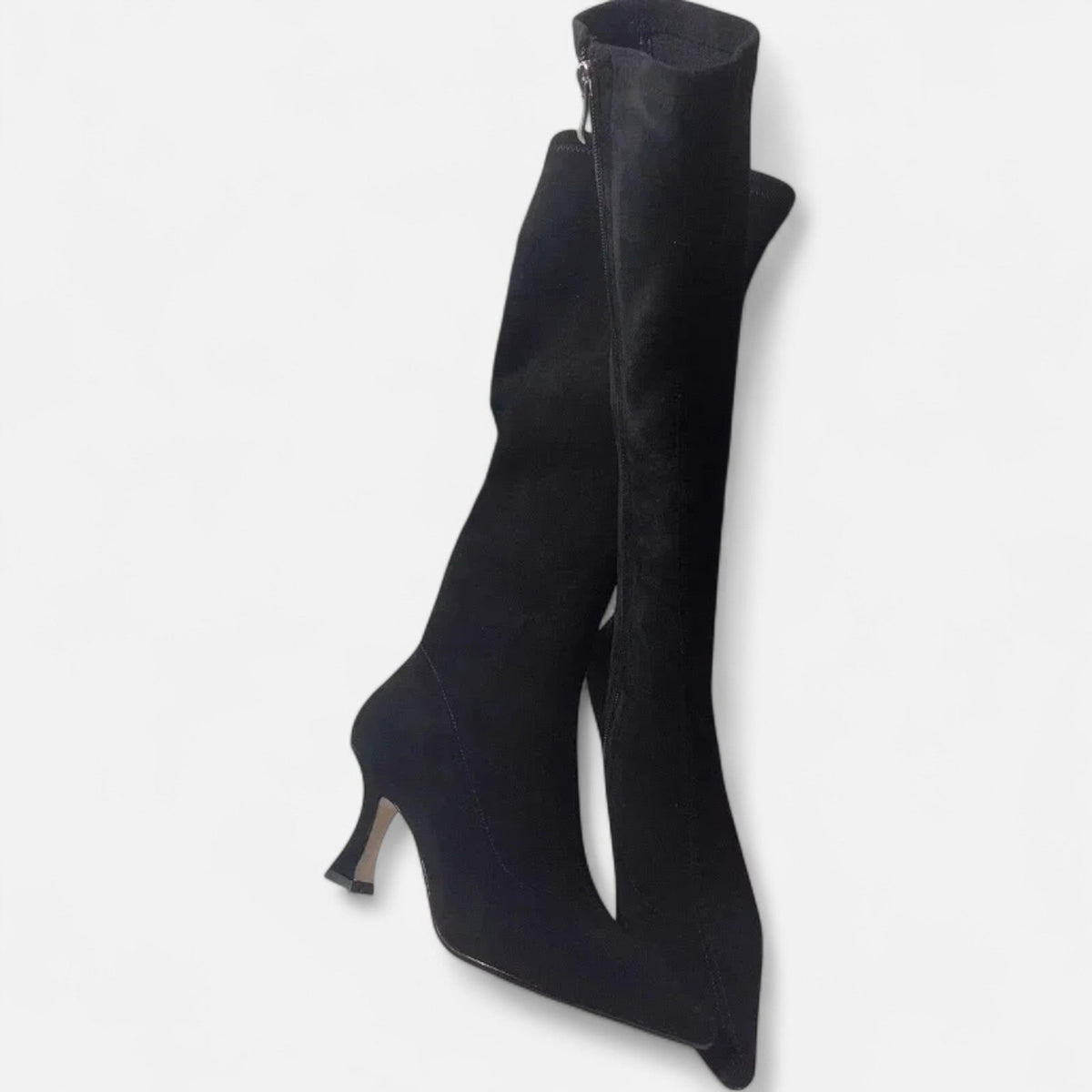 Women's Zip-Up Knee High Boots
