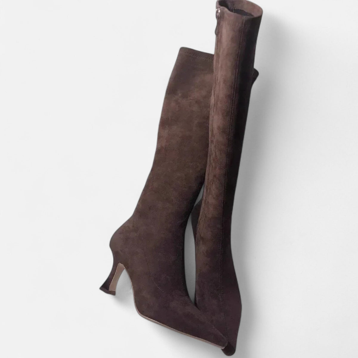 Women's Zip-Up Knee High Boots