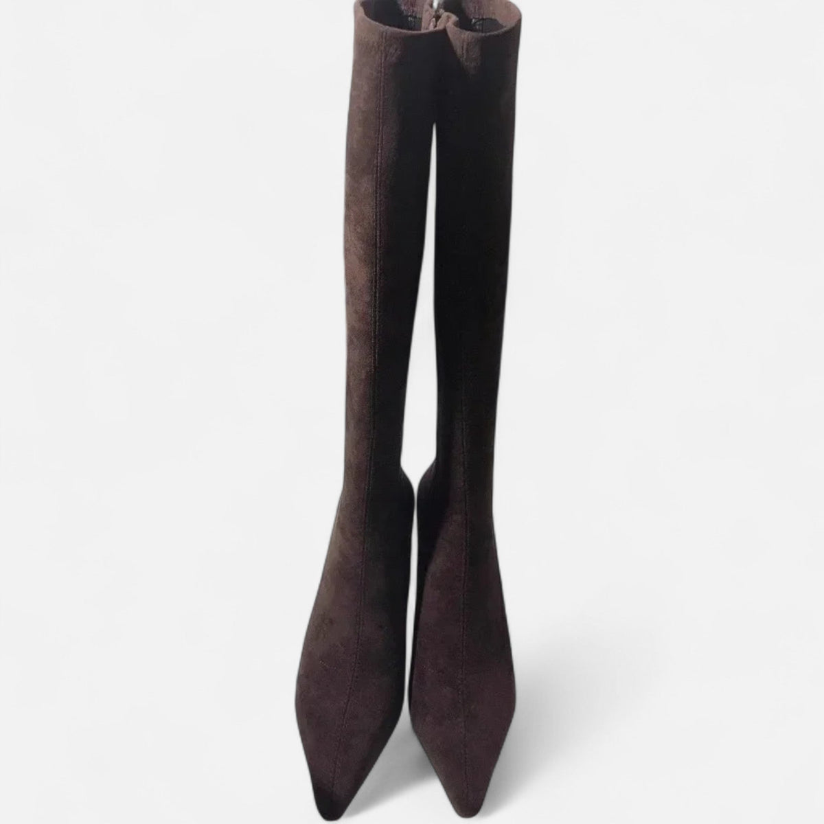Women's Zip-Up Knee High Boots