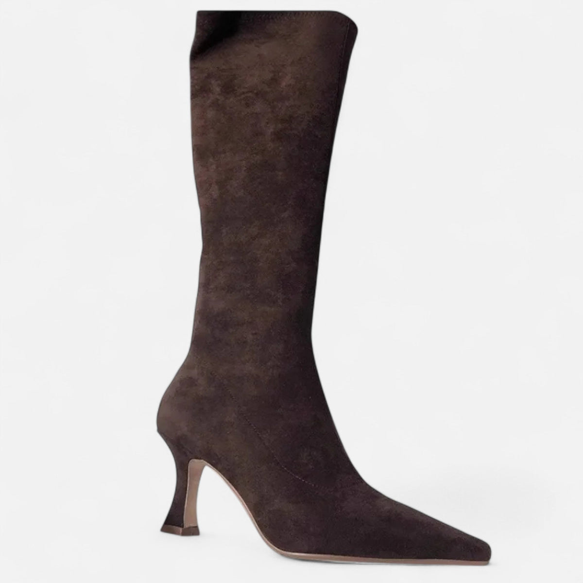 Women's Zip-Up Knee High Boots