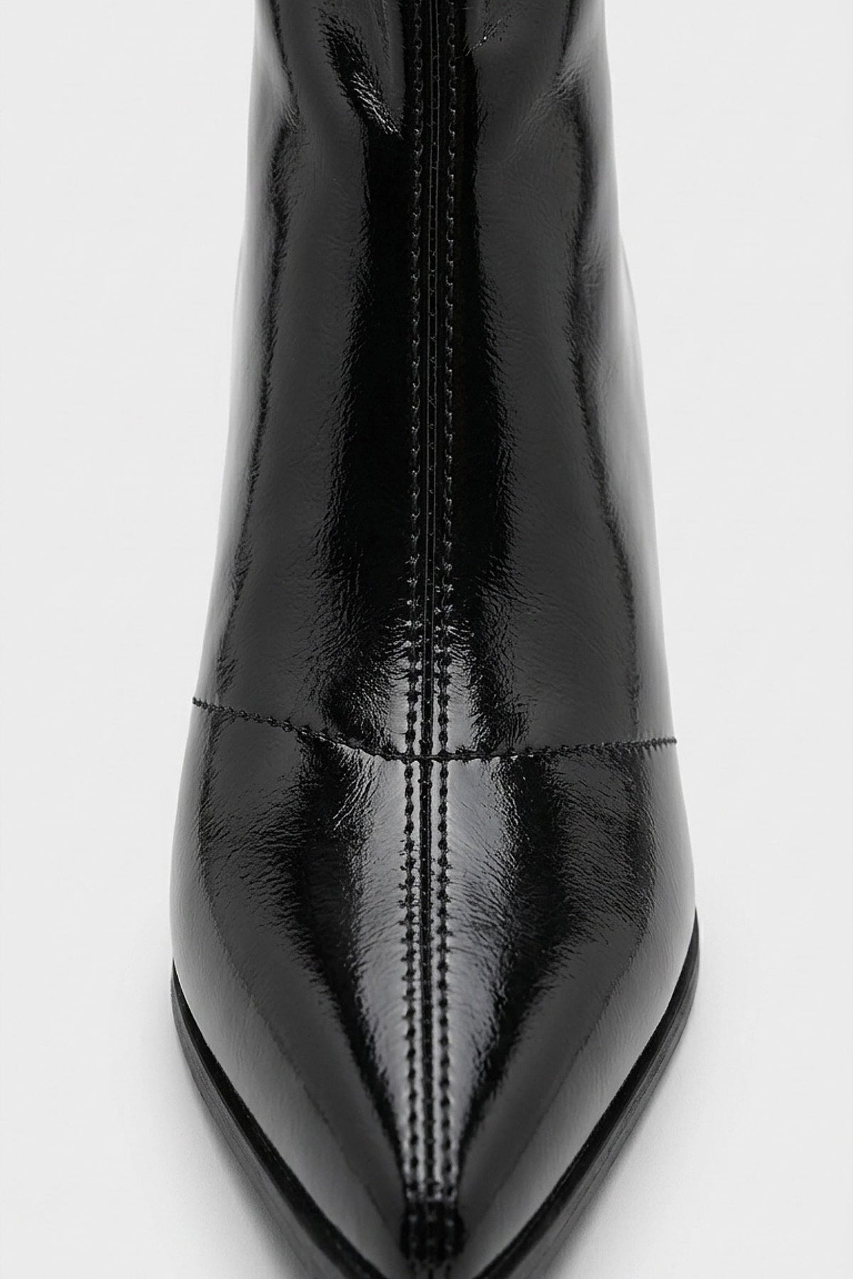 Women's Zip-Up Pointed Toe Ankle Boots