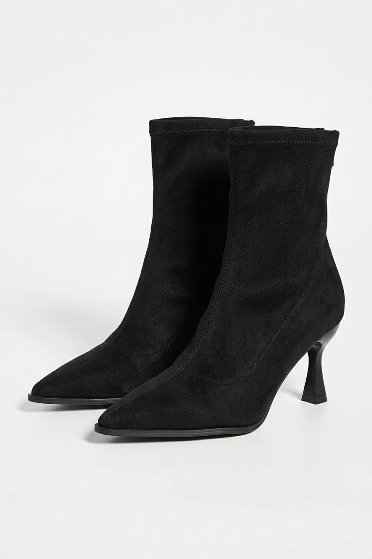 Women's Zip-Up Suede Ankle Boots